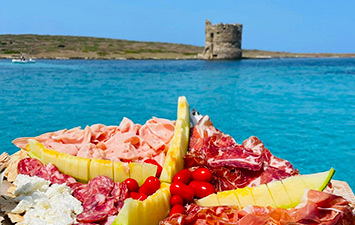 gita asinara pranzo a bordo
