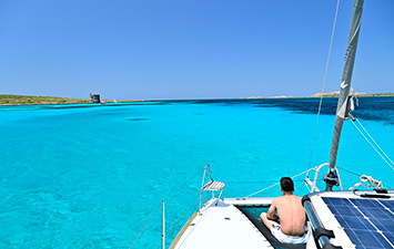 escursione in catamarano asinara